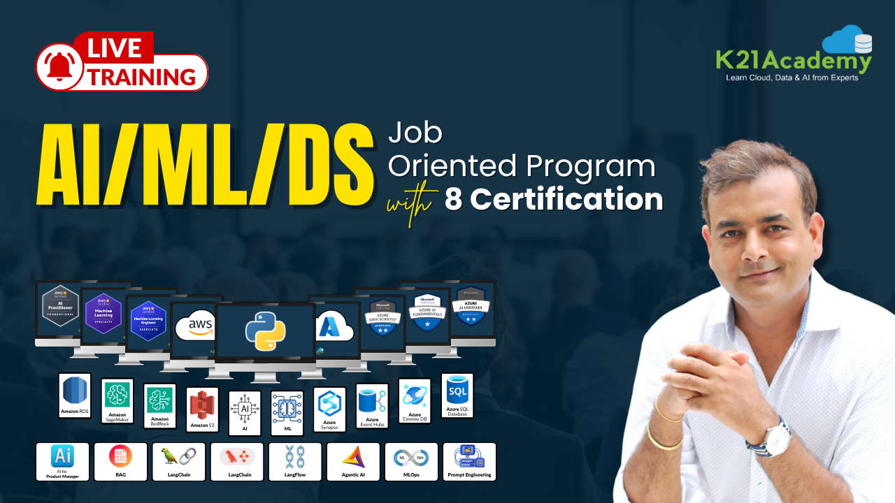 Azure AI/ML + AWS AI/ML Job Oriented Program